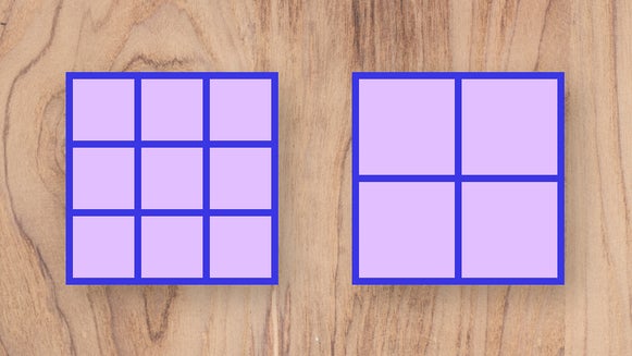 two square collage grid layout icons