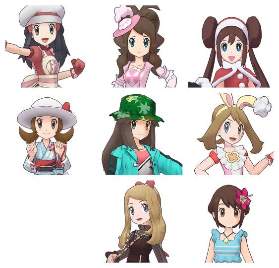 Pokégirls in official alternate... by addae | BeFunky Photo Editor