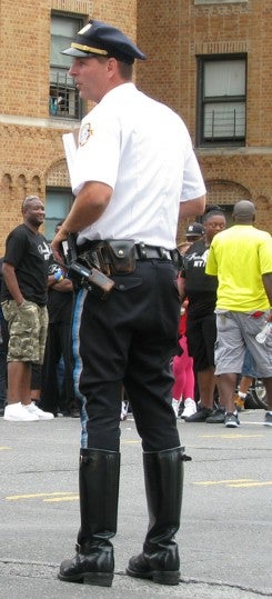 Cop in boots by dajohnson | BeFunky Photo Editor