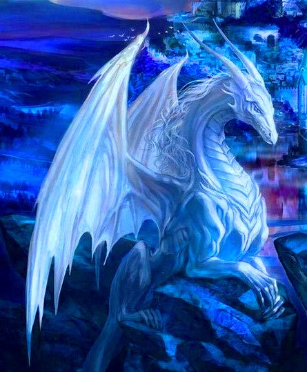 Blue Hue Dragon By Manthadragon 