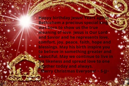 Happy Birthday Jesus By Sarah-jeanjocelyn 