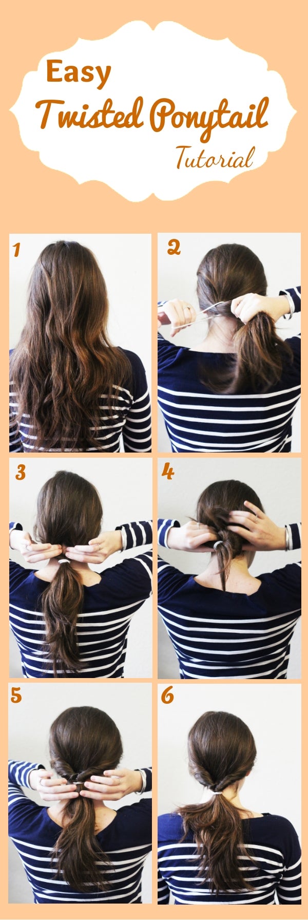 Get cute hair in less than 1 minute - the flipped ponytail hairstyle  tutorial - Hair Romance