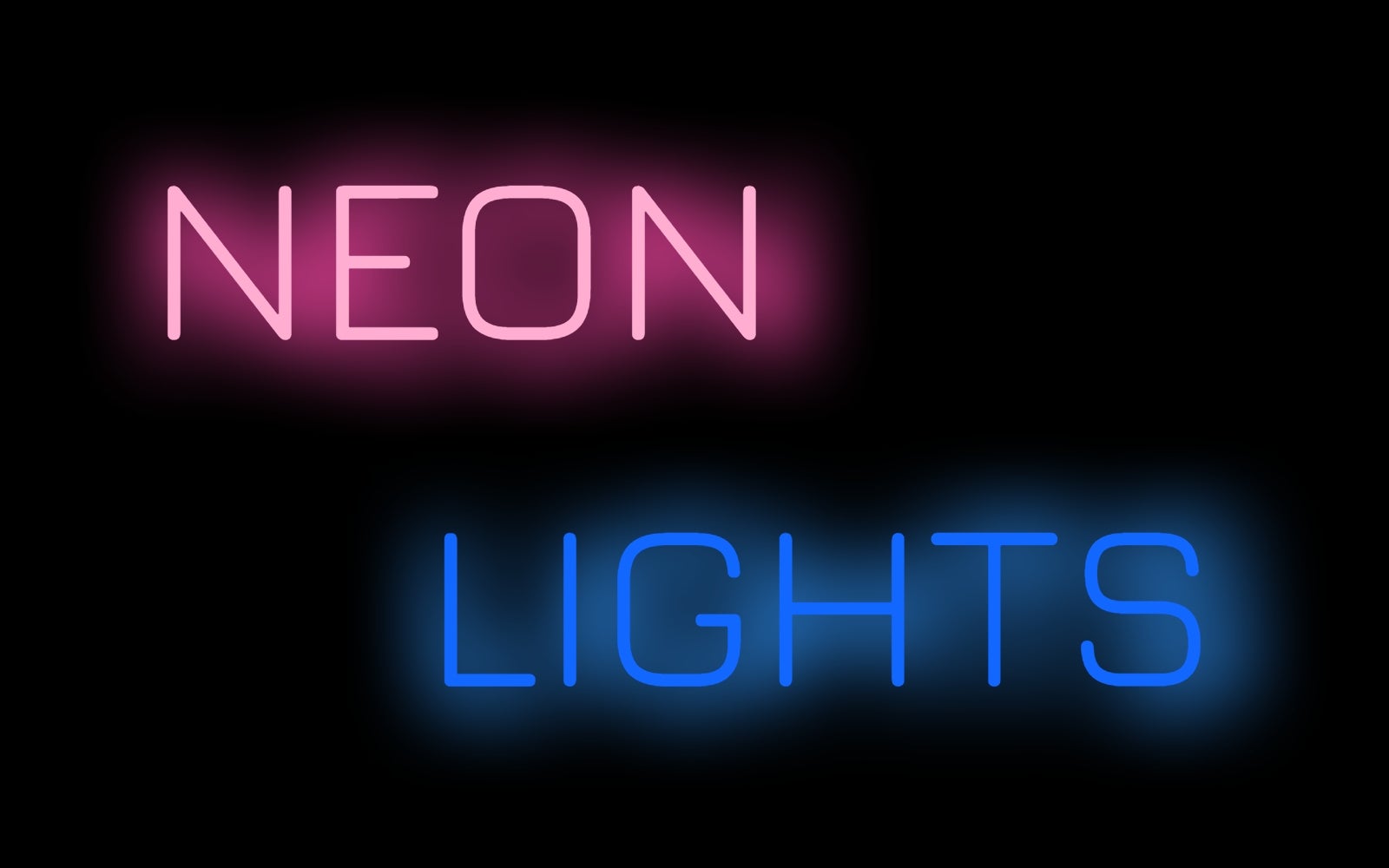 neon font generator