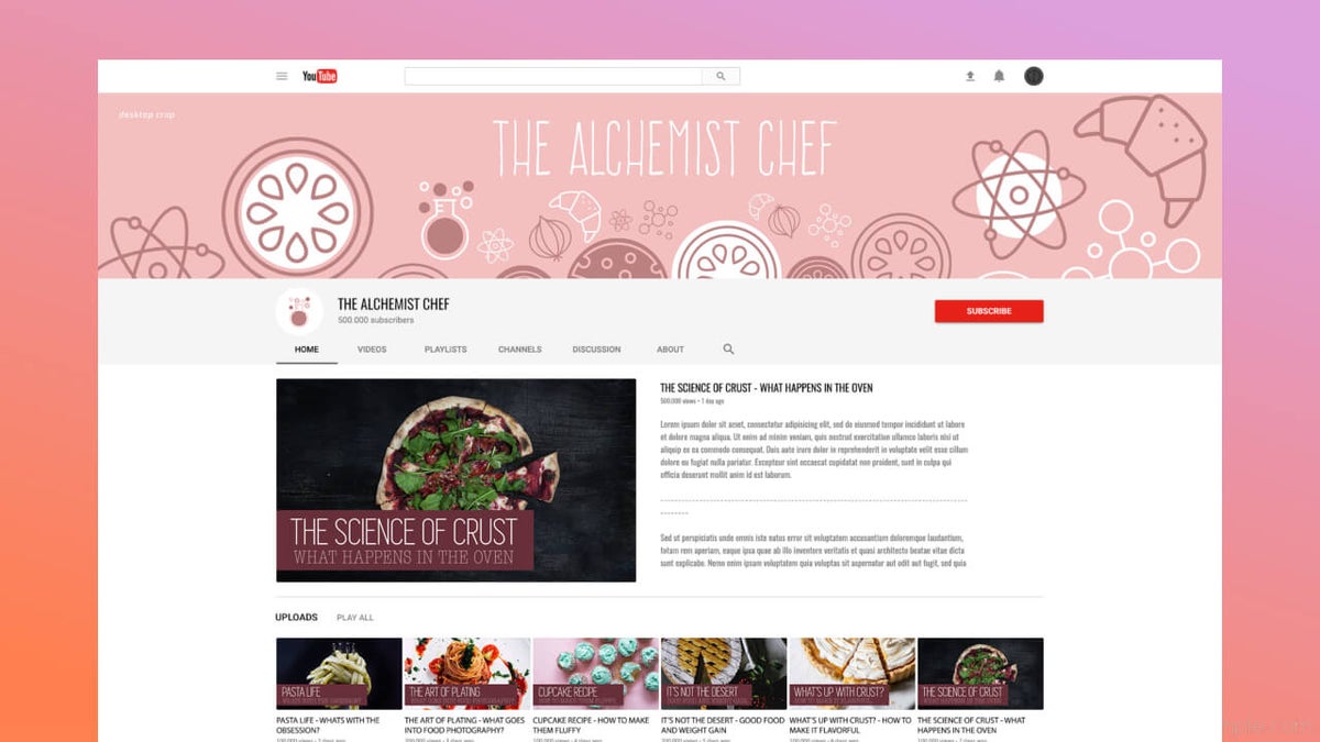 Your Guide To Creating Youtube Channel Art Learn Befunky