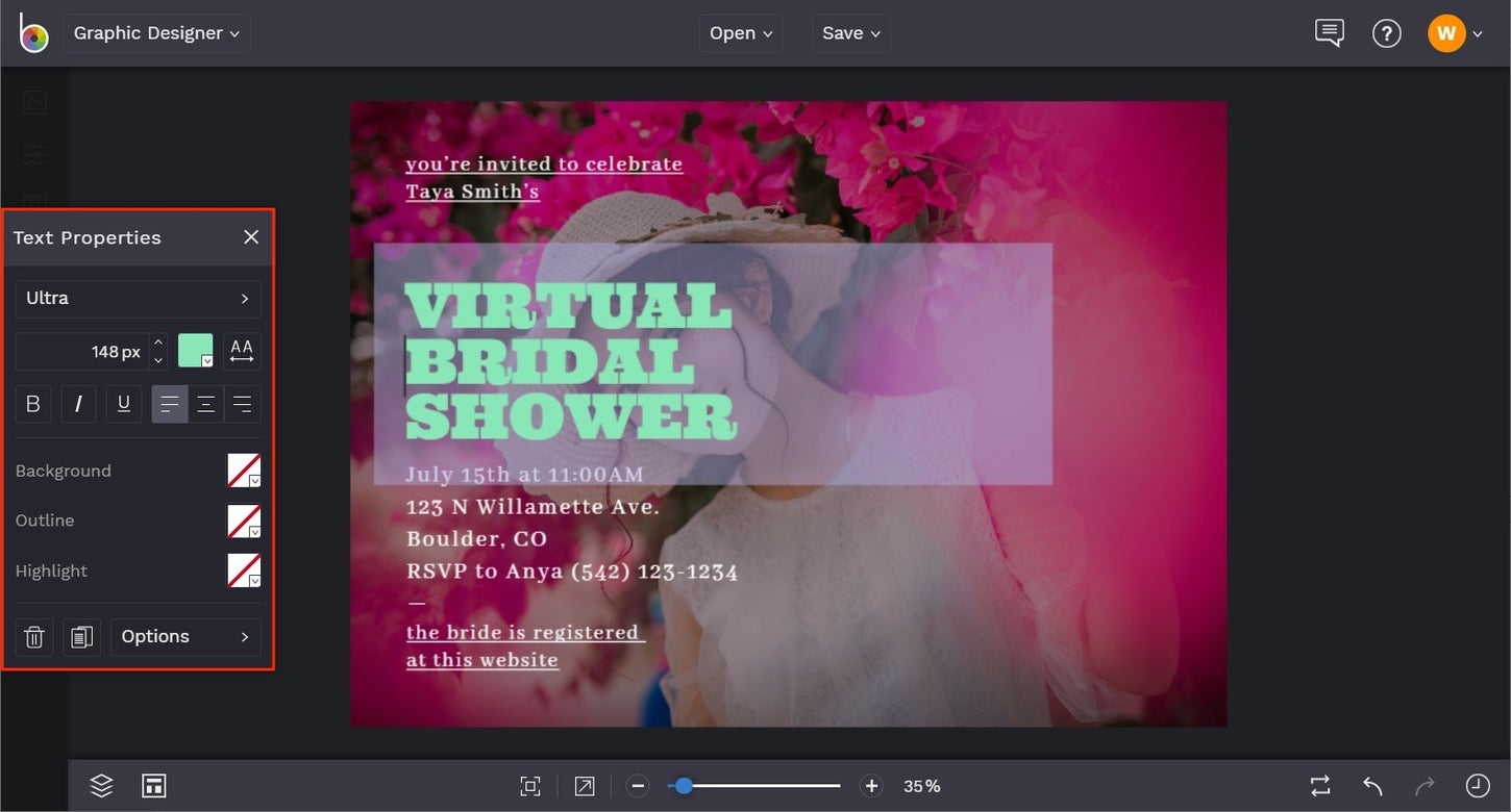 How to Host a Virtual Bridal Shower | Learn BeFunky