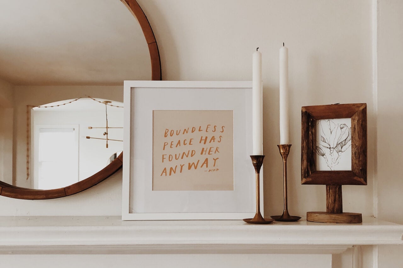 decorative wall frames with wordings