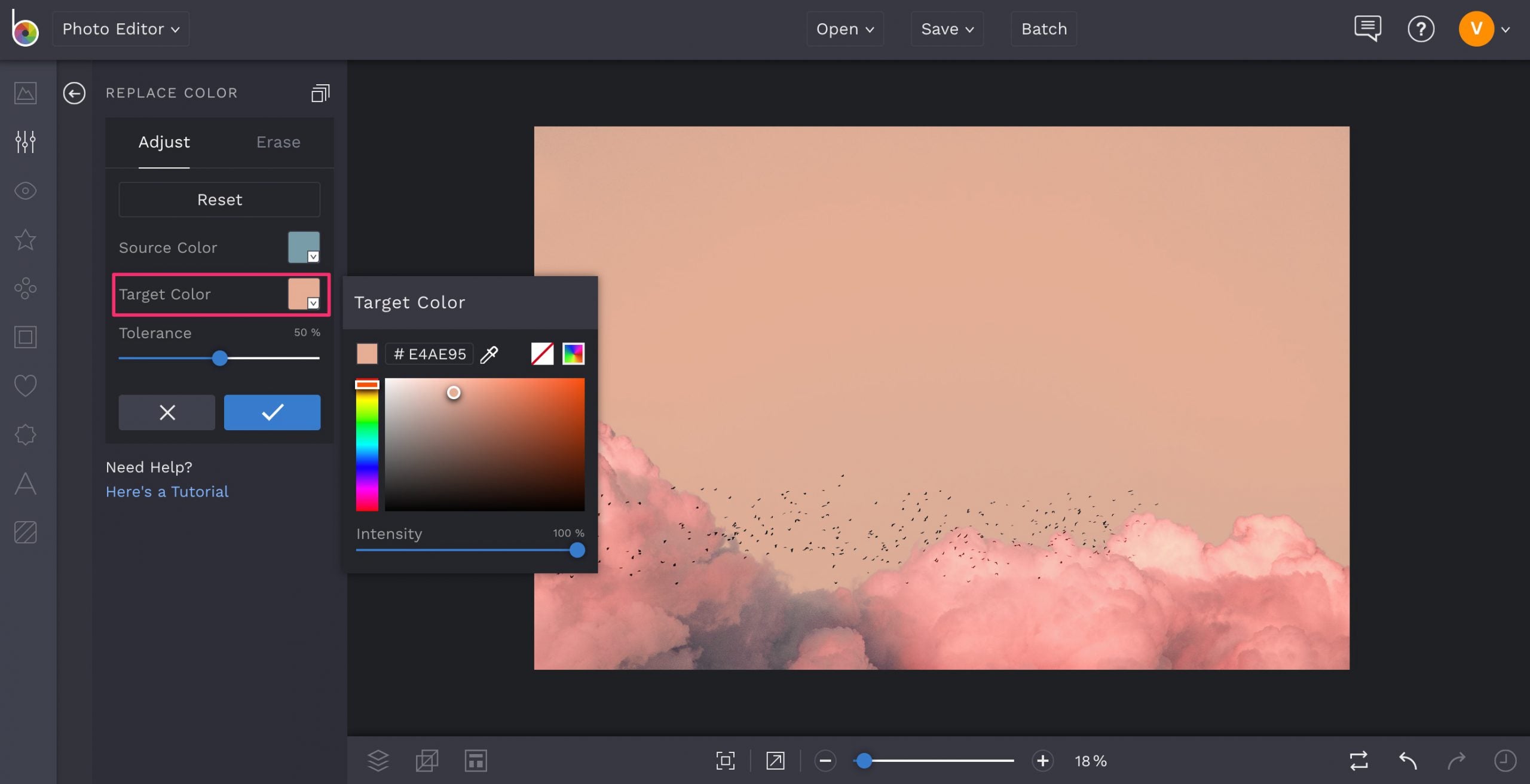 photo color editor free utility