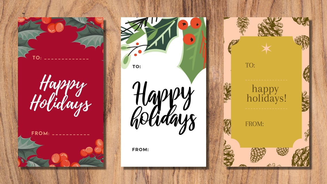 How to Create & Print Personalized Gift Tags