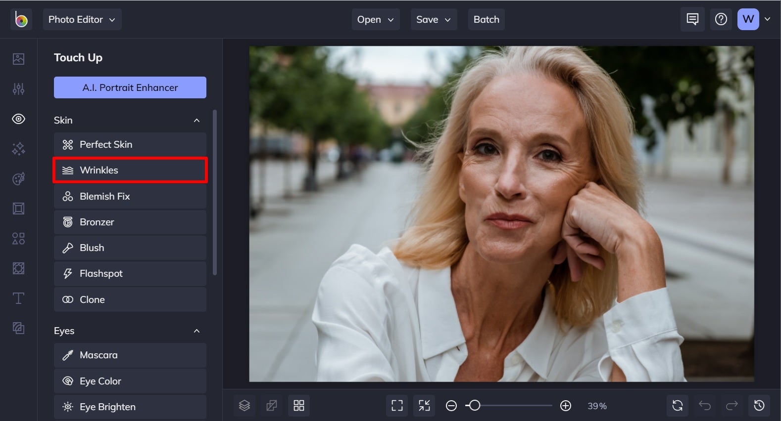 How to Retouch Portrait Photos and Remove Blemishes Learn BeFunky