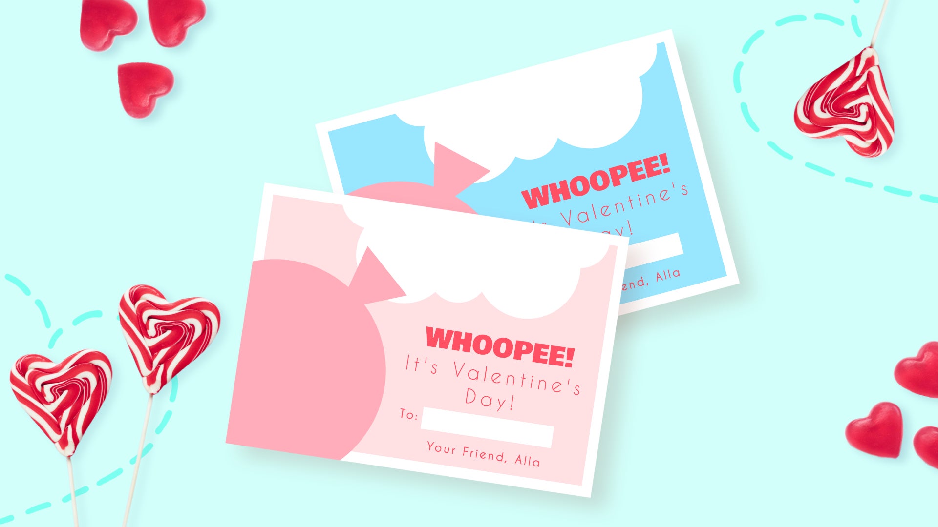 Valentines day card sales kids