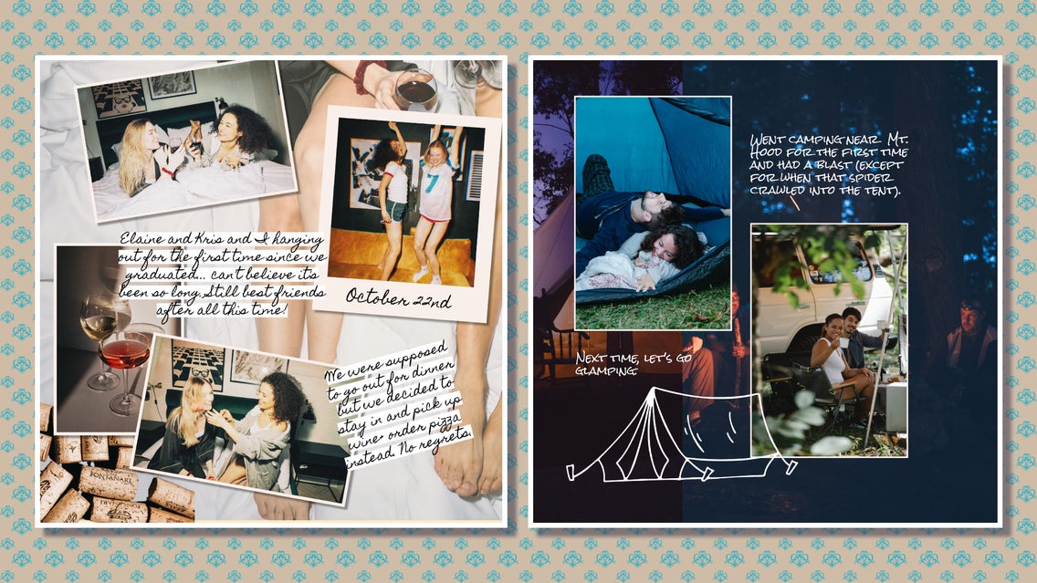 Layouts with Four Photos - Write. Click. Scrapbook.