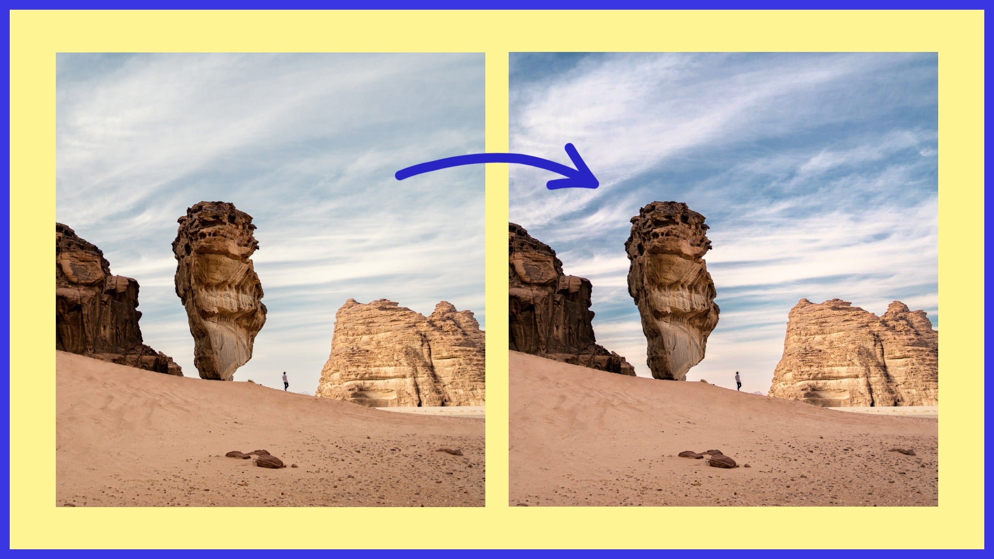 How To Edit The Sky Of A Photo With The Sky Replacer Tool | Learn BeFunky