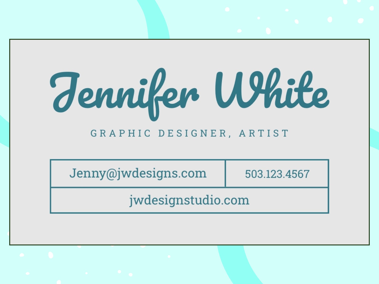 Design Professional Business Cards With BeFunky’s Free Business Card ...