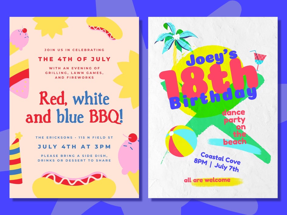 summer graphic examples