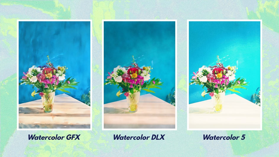 types of watercolor filters