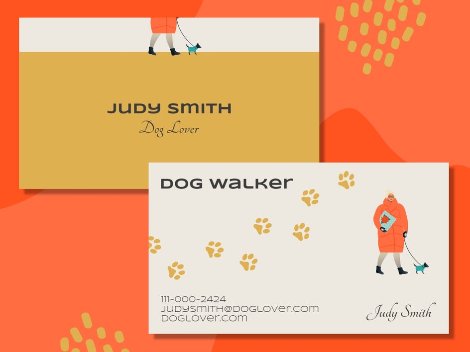 example of business card elements