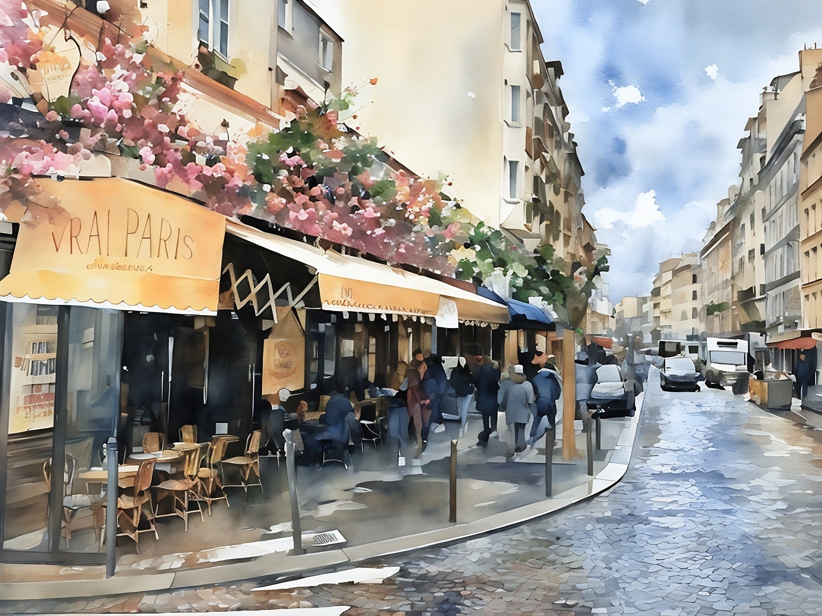 How To Turn Your Photo Into A Landscape Watercolor Painting 