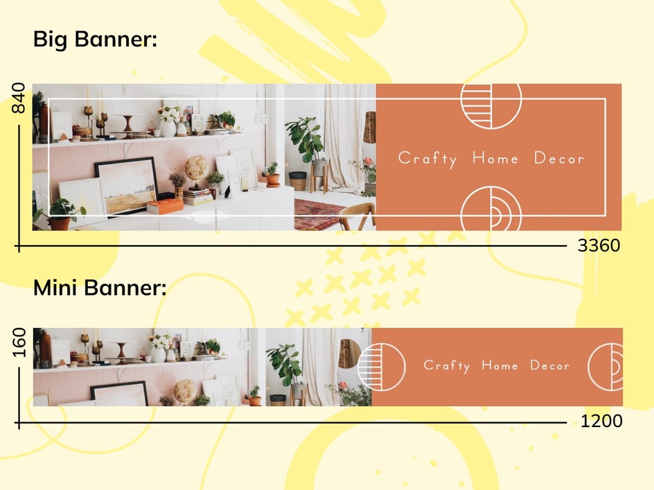 etsy banner cover photo measurements